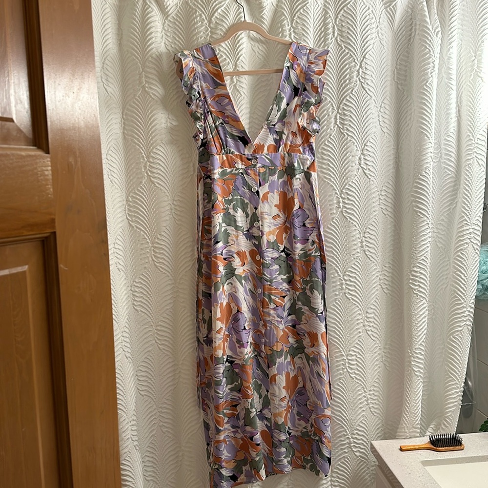 Floral maxi dress